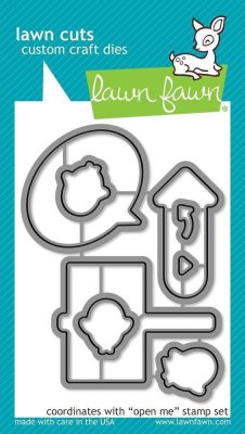 Lawn Cuts Custom Craft Dies - Open Me