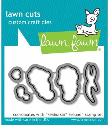 Lawn Cuts Custom Craft Dies - Seahorsin' Around