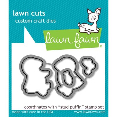 Lawn Cuts Custom Craft Dies - Stud Puffin