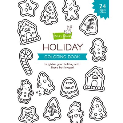 Lawn Fawn Coloring Book - Holiday
