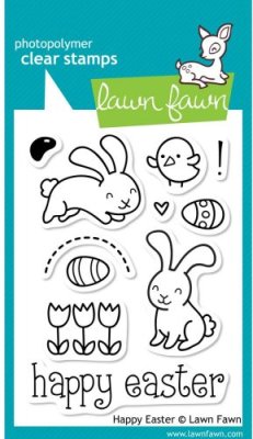 Lawn Fawn Clear Stamp Set - Happy Easter