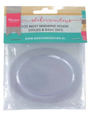 Marianne Design Decorations Shaker Window - Oval (10 pack)