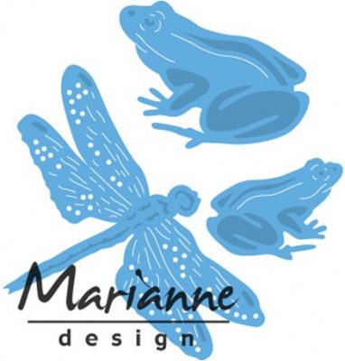 Marianne Design Creatables - Tinys Frogs and Dragonfly