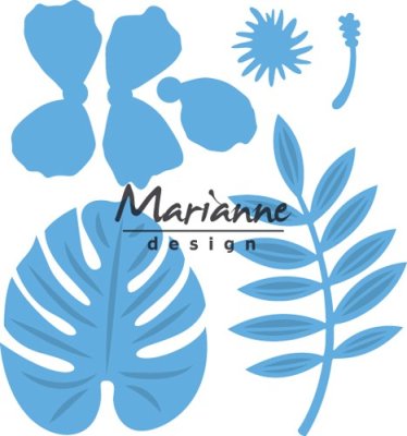 Marianne Design Creatables - Hibiscus & Tropical Leaves