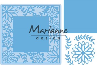 Marianne Design Creatables Dies - Flower Frame Square