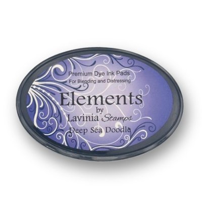 Lavinia Stamps Elements Premium Dye Ink - Deep Sea Doodle