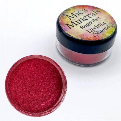 Lavinia Stamps Mica Minerals - Regal Red