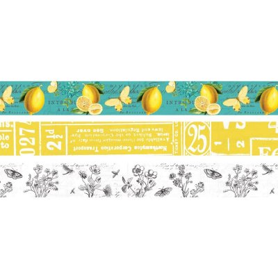 Simple Stories Simple Vintage Lemon Twist Washi Tape (3 pack)