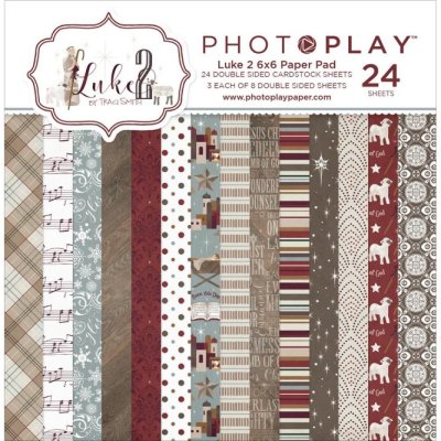 Photo Play 6"x6" Paper Pad - Luke (24 sheets)