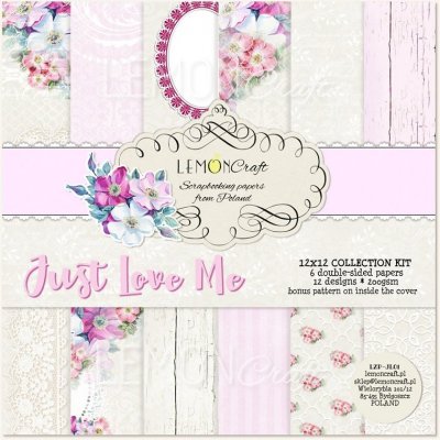 Lemoncraft 12"x12" Paper Collection - Just Love Me (6 papers)