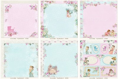 Lemoncraft 12"x12" Paper Collection - Tiny Miracles (6 papers)