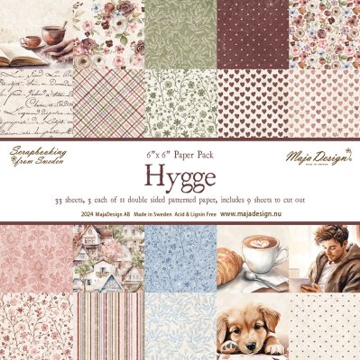 Maja Design 6x6" Paper pack - Hygge (33 ark)