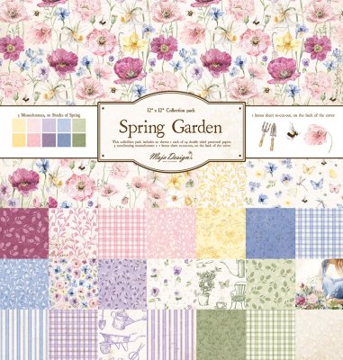 Maja Design 12x12" Collection pack - Spring Garden (20 ark)