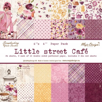 Maja Design Little Street Café - 6x6 Paper stack (36 ark)