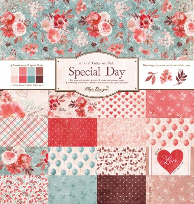Maja Design Special Day 12x12 Collection Pack (13 sheets + bonus cutout sheet)