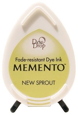 Tsukineko Memento Dew Drop Dye Ink Pad - New Sprout