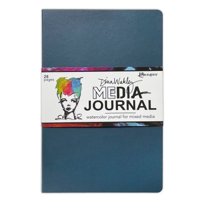 Dina Wakley Media 6"x9" Watercolor Journal (300 GSM Paper)