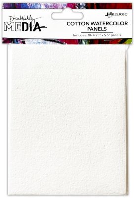 Dina Wakley MEdia Watercolor Card Panels