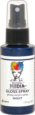 Dina Wakley Media Gloss Sprays - Night (56 ml)