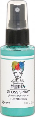 Dina Wakley Media Gloss Sprays - Turquiose (56 ml)