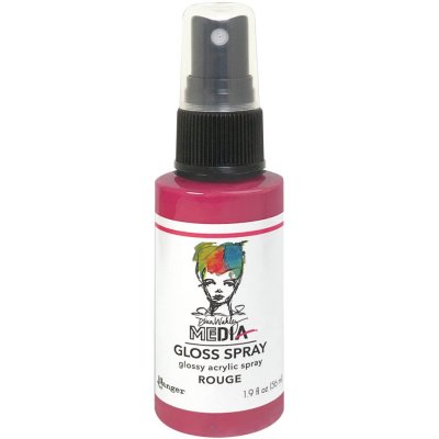 Dina Wakley Media Gloss Sprays - Rouge (56 ml)