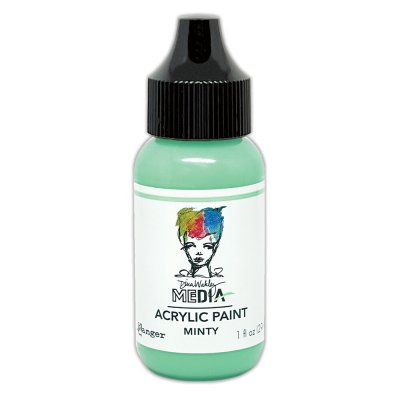 Dina Wakley Media Heavy Body Acrylic Paints - Minty