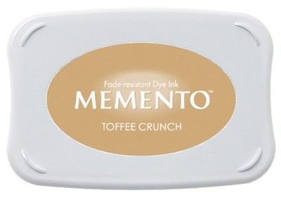 Tsukineko - TOFFEE CRUNCH Memento Ink Pad (large, 8cm x 5cm)