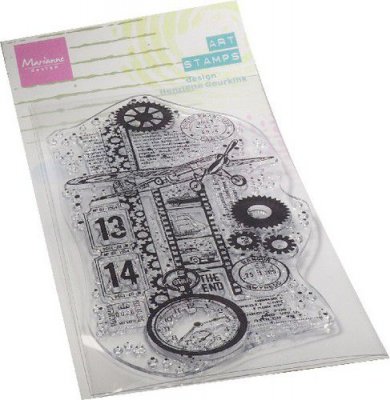 Marianne Design Clear Art Stamps - Airplane