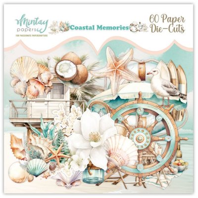Mintay Papers Die-Cuts - Coastal Memories (60 pack)