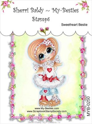 My Besties Clear Stamps - Sweetheart Bestie