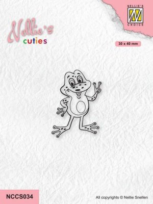 Nellies Choice Clear Stamps - Frog 4