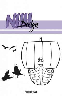 NHH Design Clear Stamps - Viking Ship