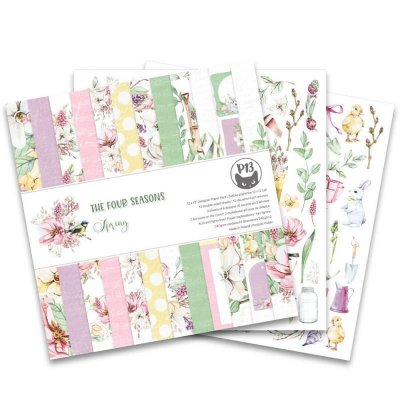Piatek13 - The Four Seasons Spring 12”x12” Paper Pad (12 sheets)