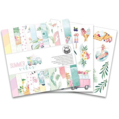 Piatek13 6x6‘‘ Paper Pad - Summer Vibes (24 sheets)