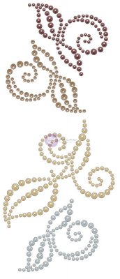 Prima Say It In Pearls - Multi-Coloured Swirls #1