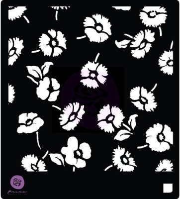 Prima Designer Stencil - Anemone