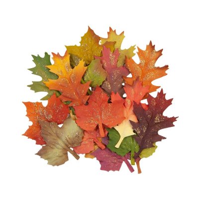 Prima Flowers - Pumpkin & Spice Fall Leaves