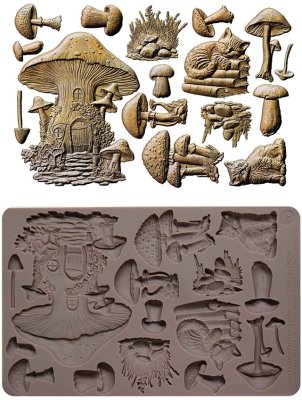 Prima Marketing Return To Wonderland Mould - Fairlyland Fungi