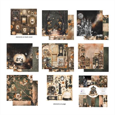 Prima Marketing 6”x6” Paper Pad - Made of Magic by The 3 Girls Tale (32 sheets)
