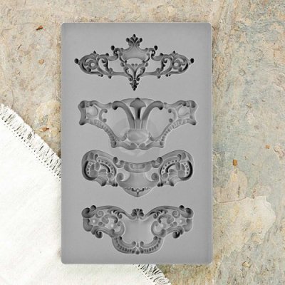 Prima Iron Orchid Designs Vintage Art Decor Mould - Royale