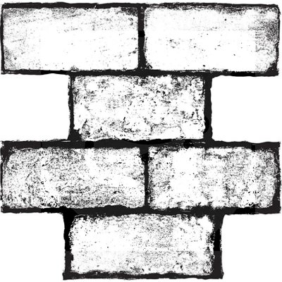 Prima Iron Orchid 12”x12” Decor Stamps - Cobble