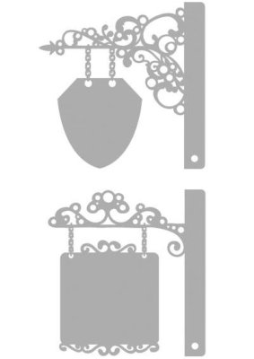 Prima Mask - 6"x6" Hanging Signs (2 pack)