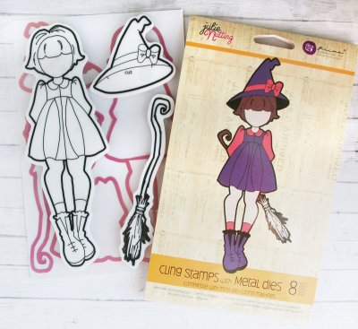 Prima Julie Nutting Stamp & Die Set - Lil Witch