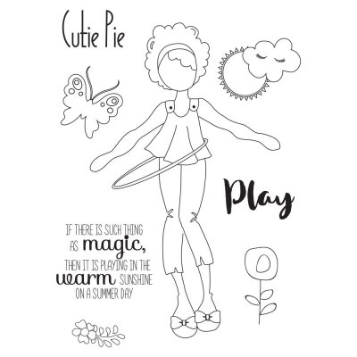 Prima Cling Stamps - Mandy