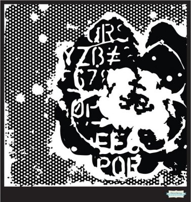 Prima Mask - 12"x12" Perforated Dot Flower