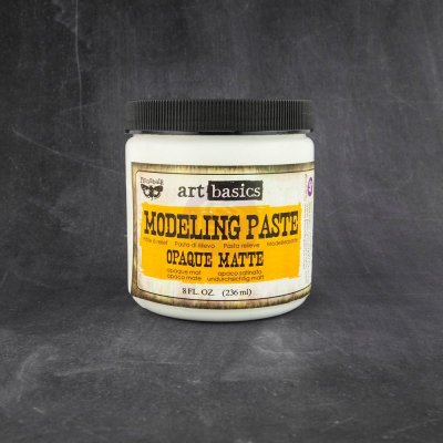 Prima Finnabair Art Basics Modeling Paste - Opaque Matte (8oz)