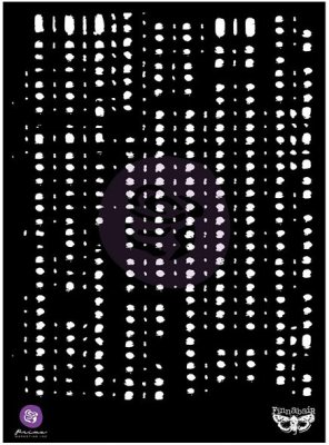 Prima Finnabair Elementals Stencil - Dots & Stripes