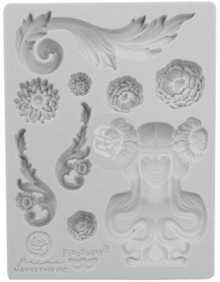 Prima Finnabair 3.5"x4.5" Decor Moulds - Fairy Garden