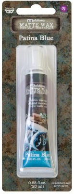Prima Finnabair Art Alchemy Matte Wax - Patina Blue (20 ml)