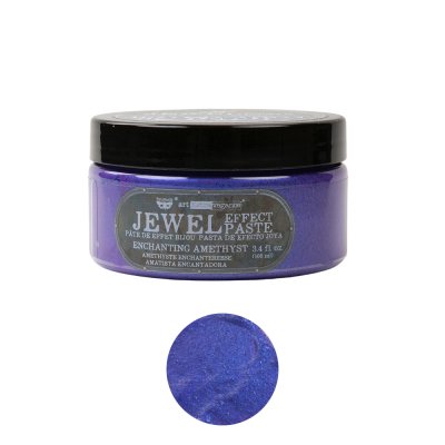 Prima Finnabair Art Extravagance Jewel Texture Paste - Enchanting Amethyst (100ml Jar)